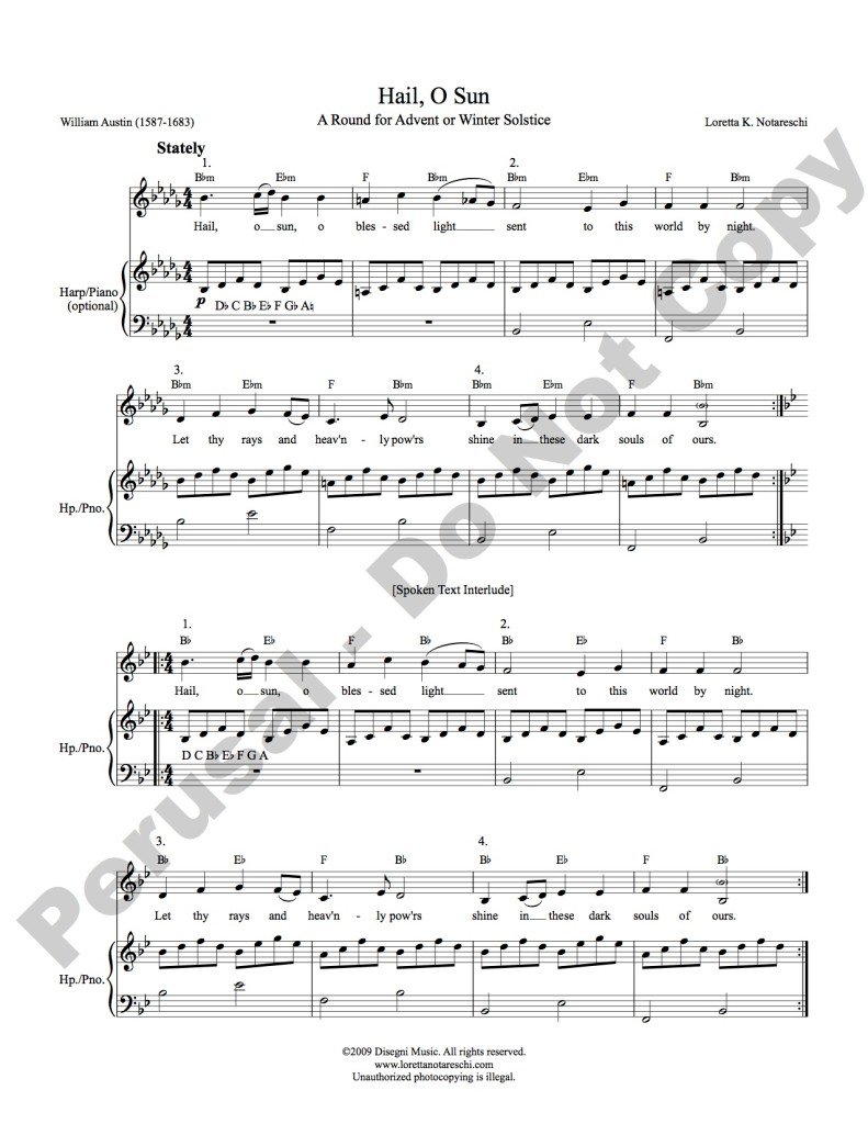 Hail, O Sun PDF