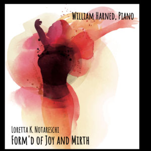 Cover image of Form'd of Joy and Mirth from the discography of Loretta K. Notareschi. Features an angel.