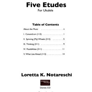 Five Etudes PDF - Image 2