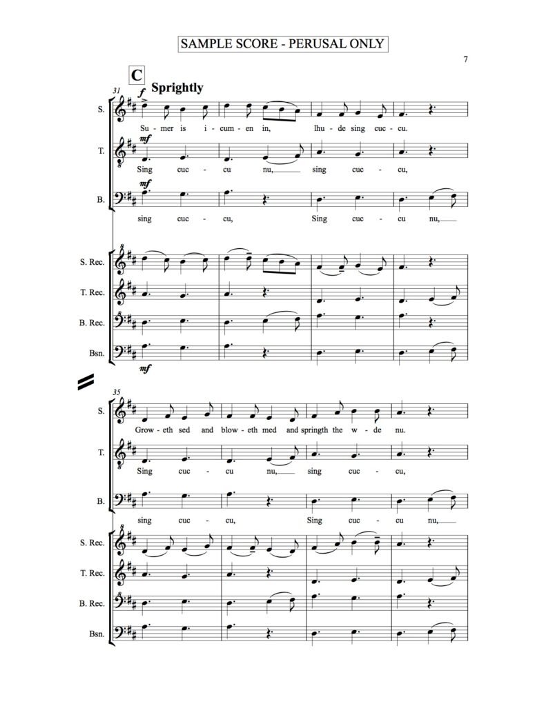 Sumer is icumen in PDF