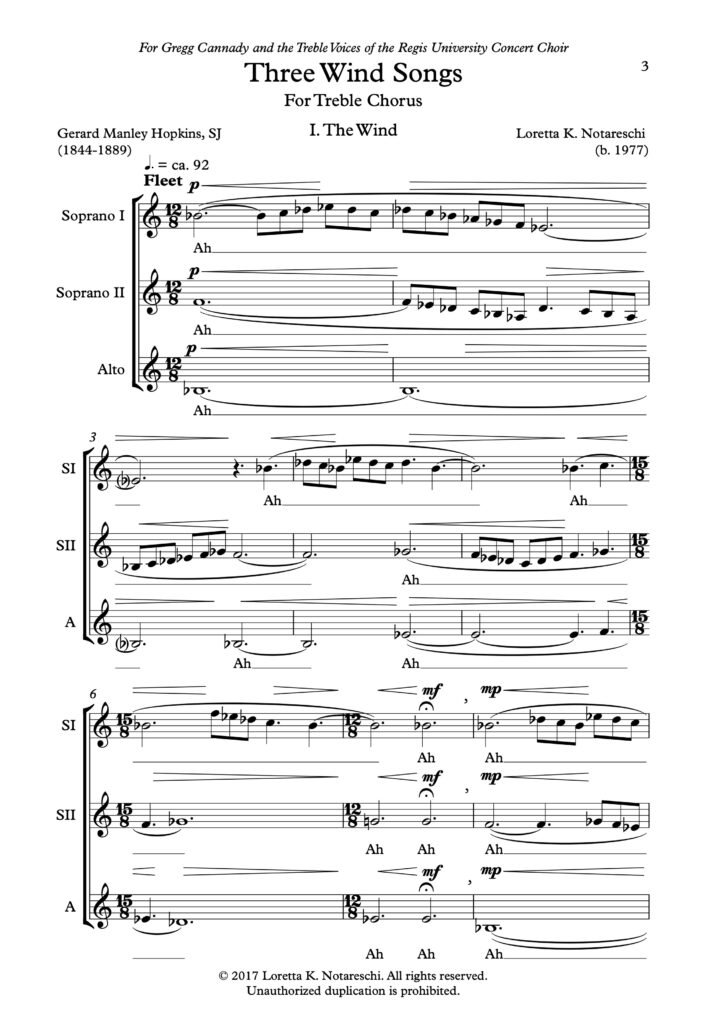 Three Wind Songs PDF